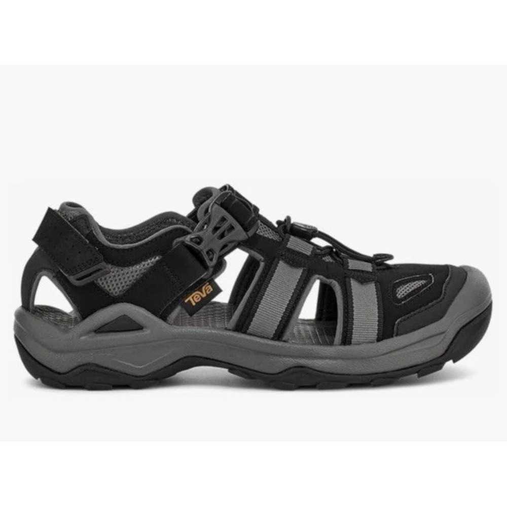 Teva Sandals Mens Optimum 2 Black Grey Hiking Walking US 7 UK 6 NEW